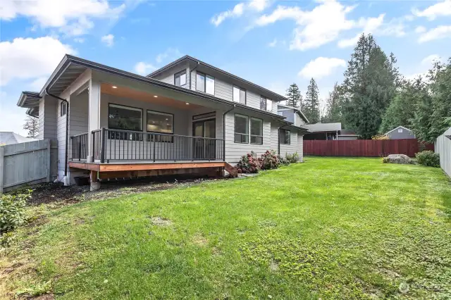 Fantastic deck that off the dining room. Plenty of large windows for natural light.