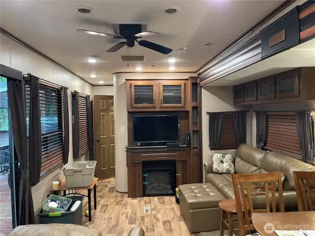 Step inside to the roomy interior