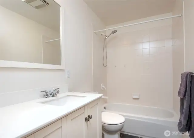 Ensuite bathroom on top floor.