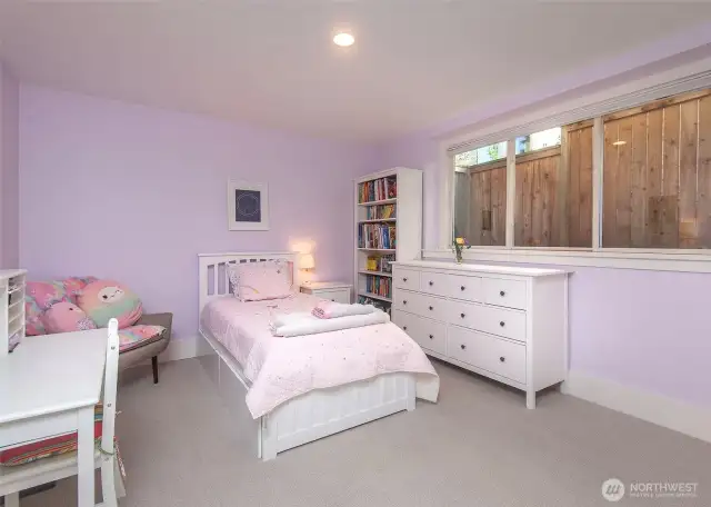 Another of the 3 bedrooms on the lower level.