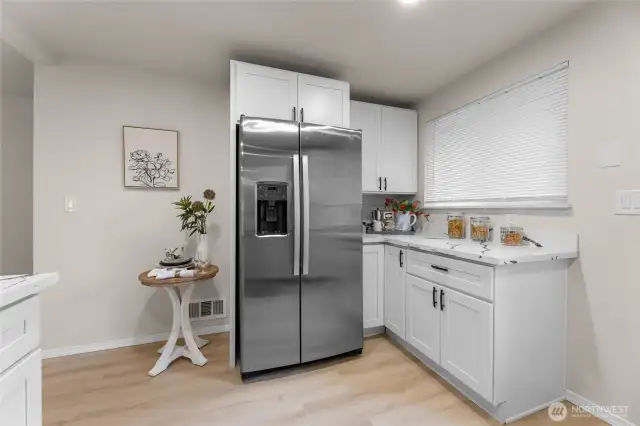 Additional storage in the kitchen