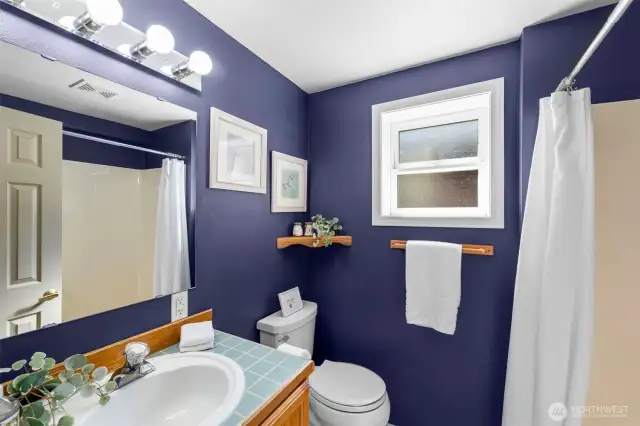Full bathroom in basement