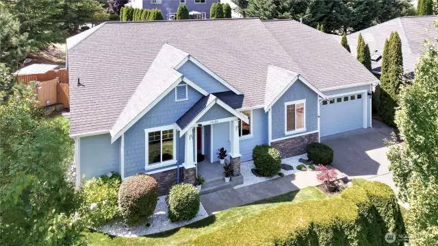 Spanning 2,106 sqft, this home features an open floor plan with an array of custom amenities and soaring 9' ceilings.