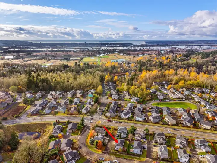 View to the West toward Everett