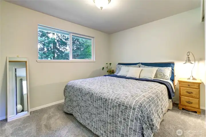 Upper Floor Primary bedroom (1 of 3 bedrms upstairs).