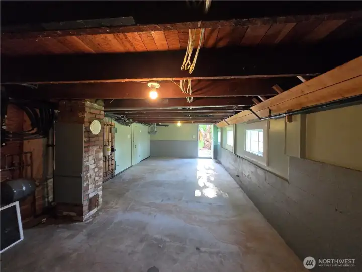 semi-finished basement