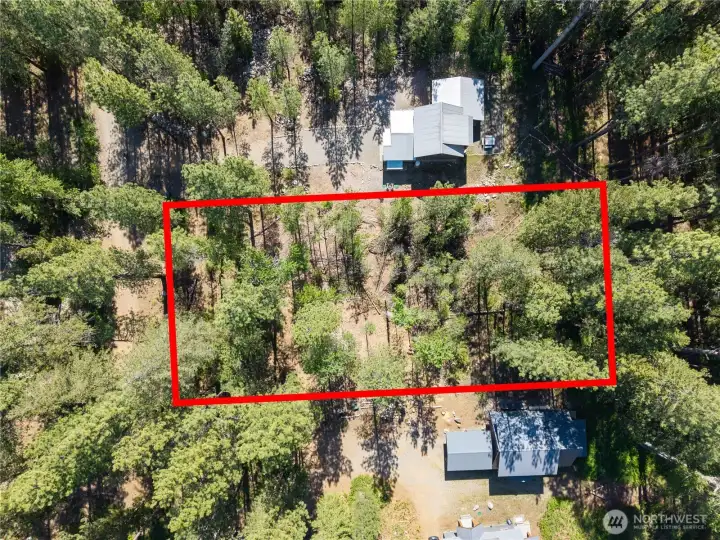 the homesite has been thoughtfully opened to provide filtered light, usability and peek-a-boo views of the river and surrounding mountain peaks