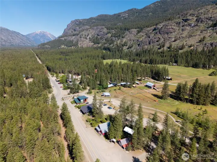 a rare chance to own in one of Mazama’s most sought-after locations with trails, river and community just steps away