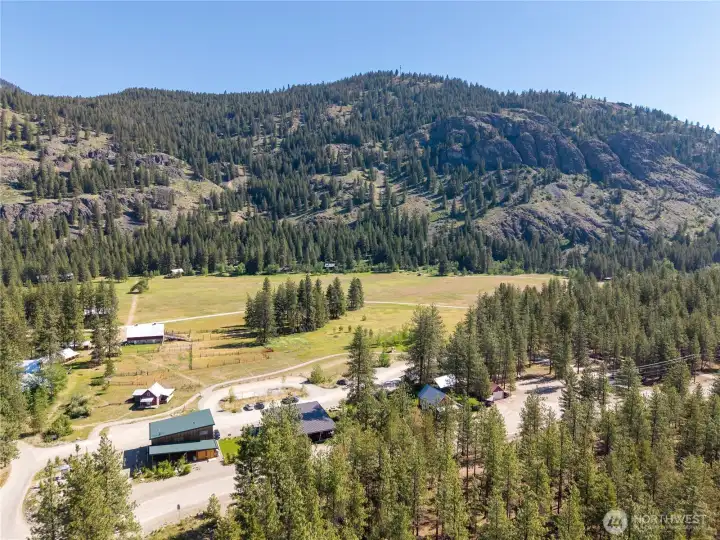 Nearby the Mazama core