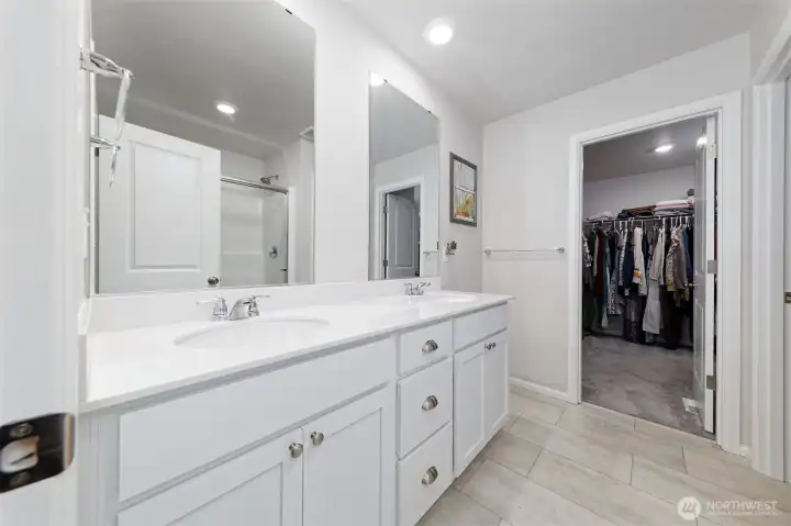 Primary bath/closet