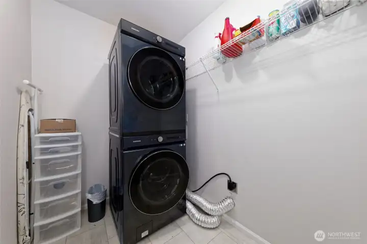 Upstairs laundry..