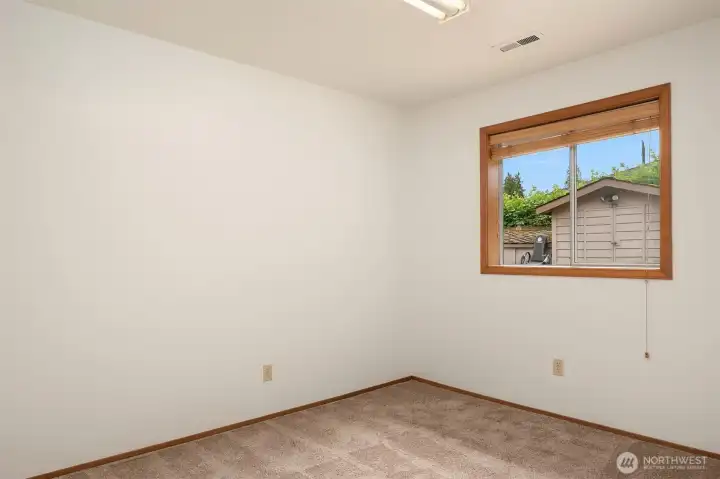 LOWER LEVEL OFFICE/4TH BEDROOM WITH CLOSET