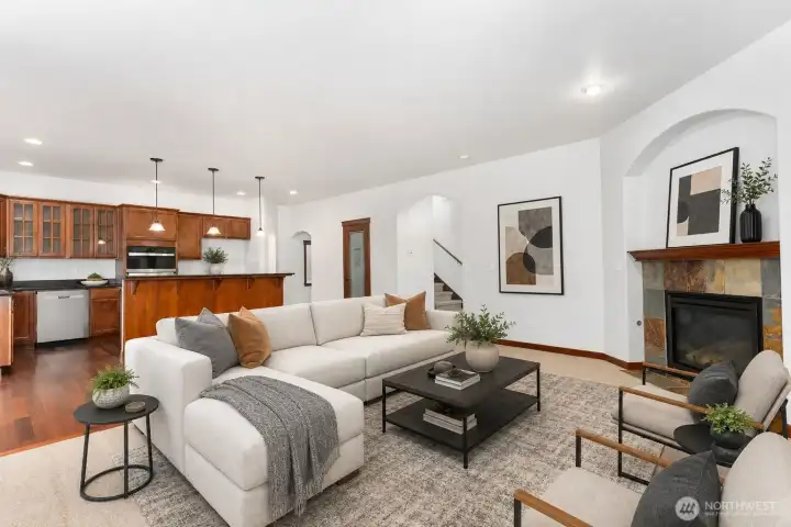 Virtual staging