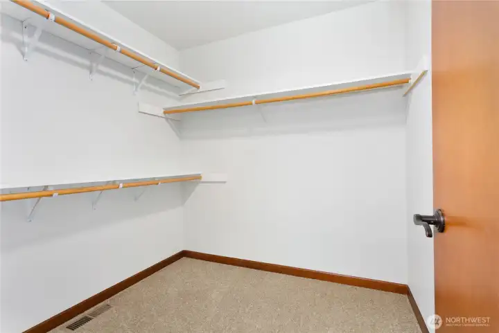 Large walk-in closet