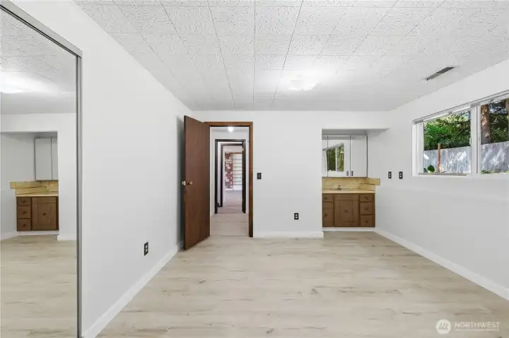 downstairs bedroom