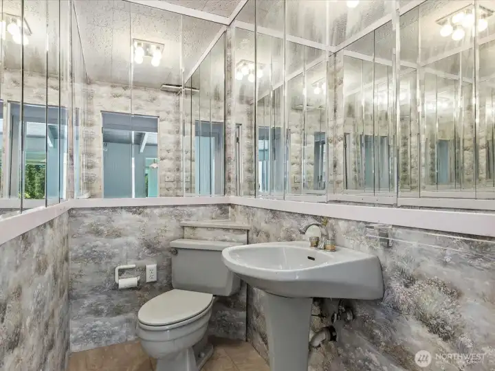 Powder room Powder room