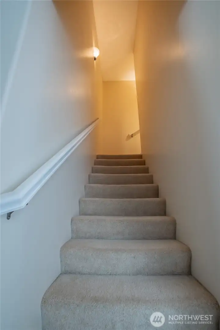 Stairs to 2nd level Stairs to 2nd level