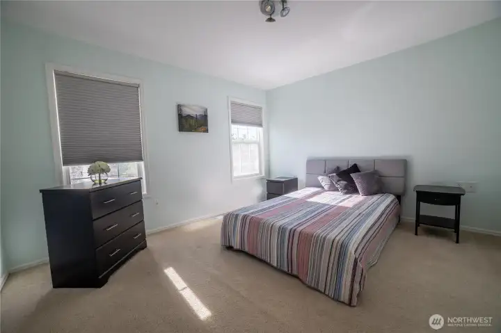 2nd Bedroom - Upper level with expansive windows 2nd Bedroom - Upper level with expansive windows