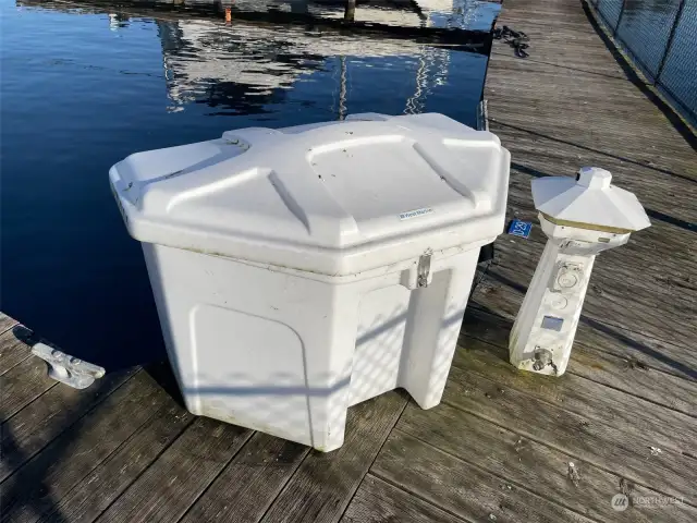 Dock Box.