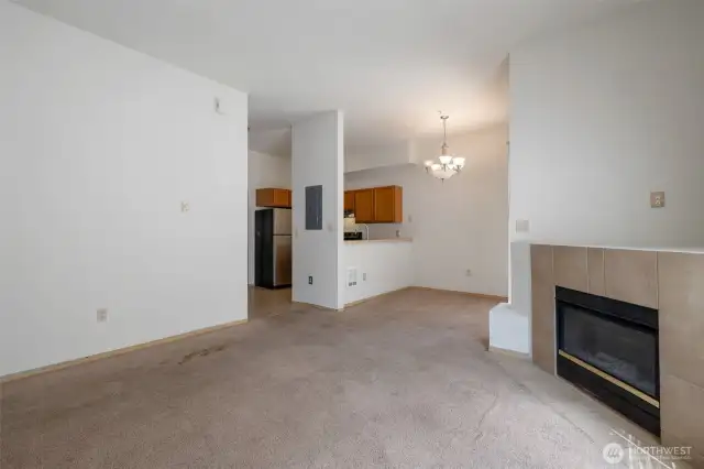 Open concept, easy to keep clean and convenient location makes living feel easy!