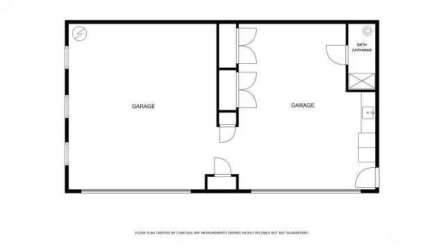 Garage DADU Floor Plan