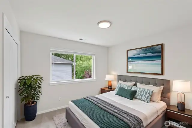 This room is virtually staged.