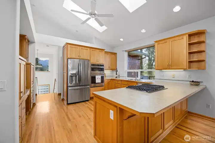 Open concept kitchen & great room