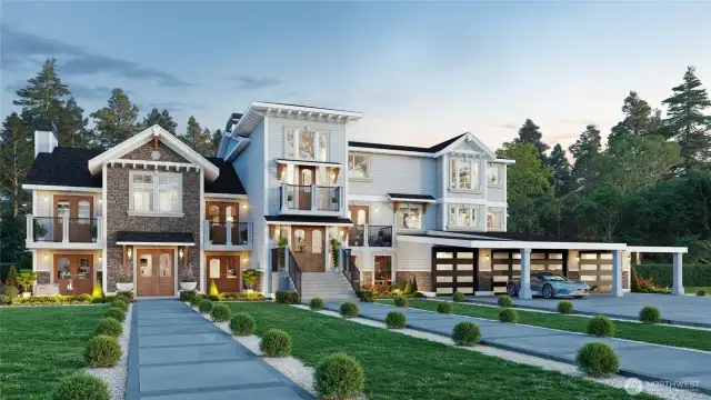 Rendering of the finished home