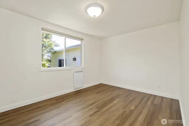 Adjacent to the first bedroom - a bonus room!  Could be an office, media room, arts and crafts room, extra sleeping space - have fun considering how you would enjoy this bonus!