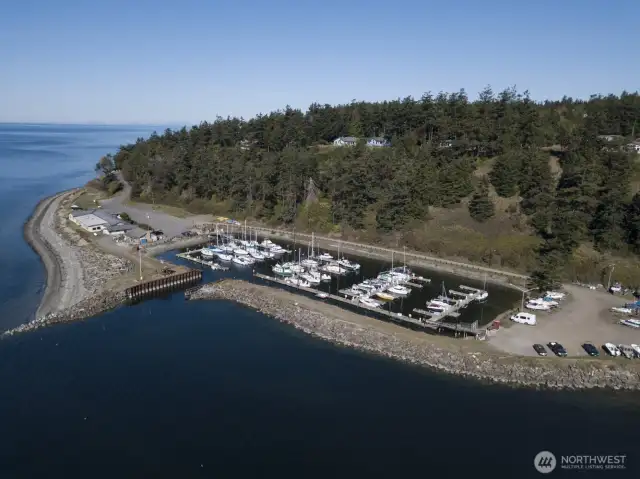 Another amenity available to residents - a private boat marina