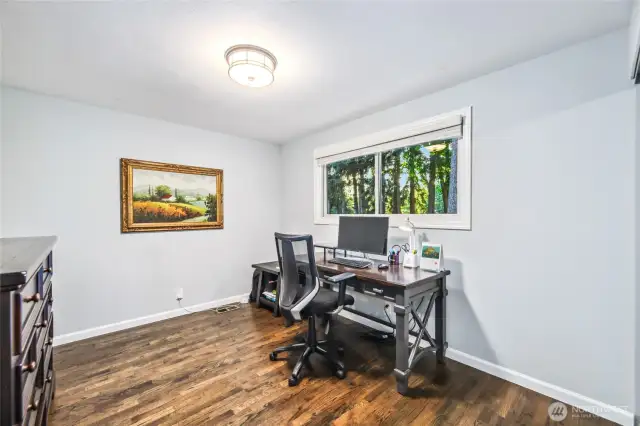 One of four spacious upper floor bedrooms.