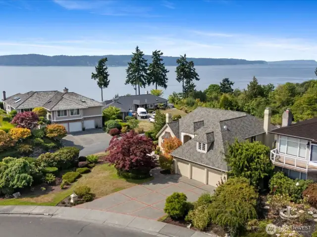 Drone View of the Home and property