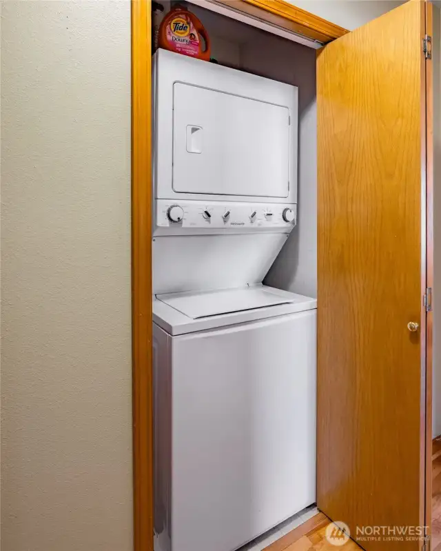 In unit laundry
