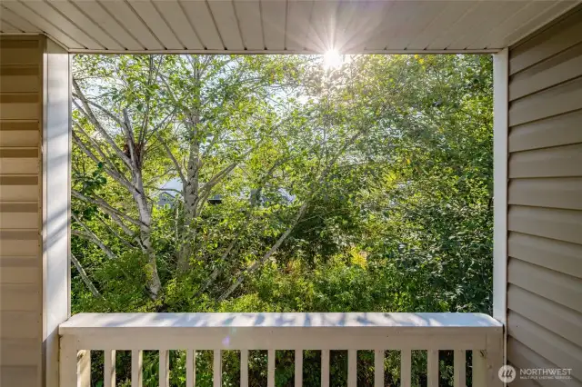 Private balcony