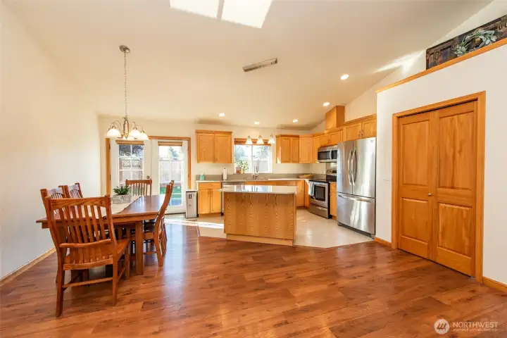 Dining Room and Kitchen