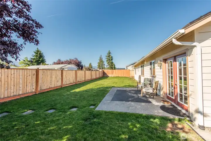 Back yard