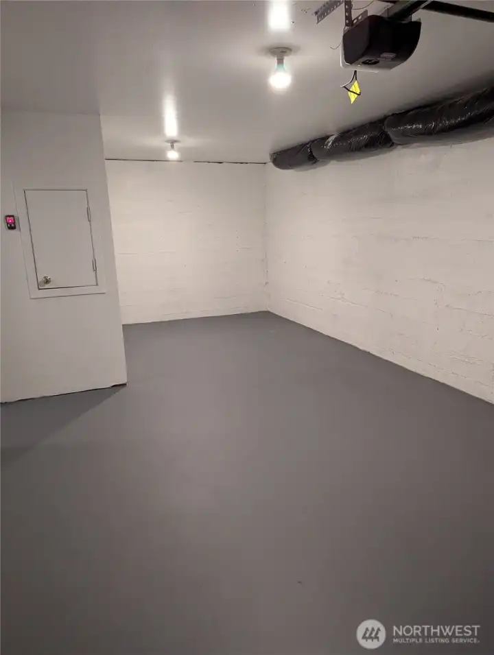 Garage with space for a shop