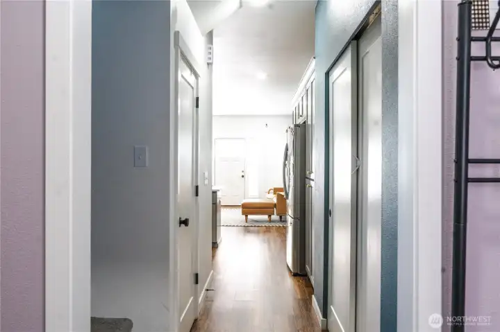 Extended hallway