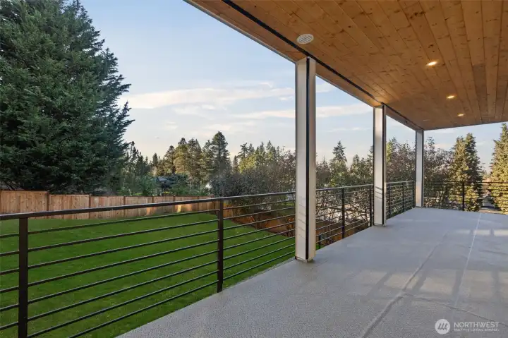 Back deck main level