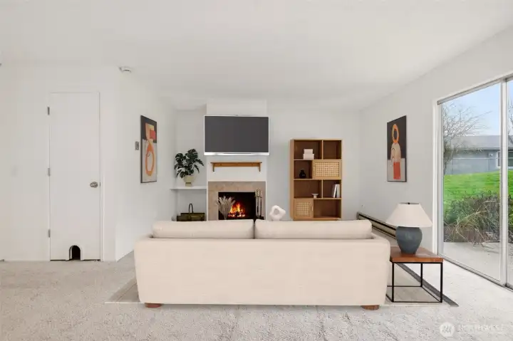 Great Room (Virtually Staged)