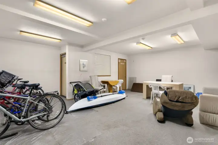 Bike & Toy Storage/Rec Room.