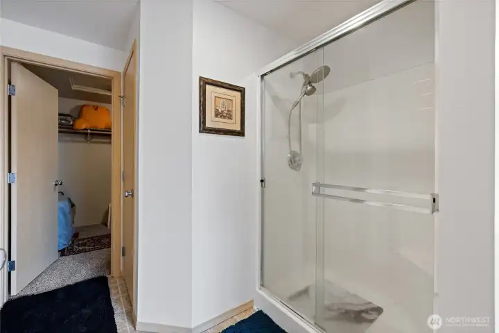 Master Full ensuite bathroom w/ walk in closet