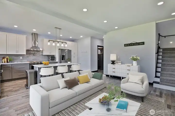 Open Floor Plan. Open Floor Plan.