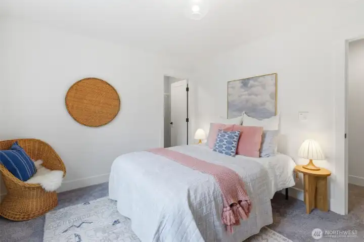 One of three other bedrooms on the upper floor. All have large closets.