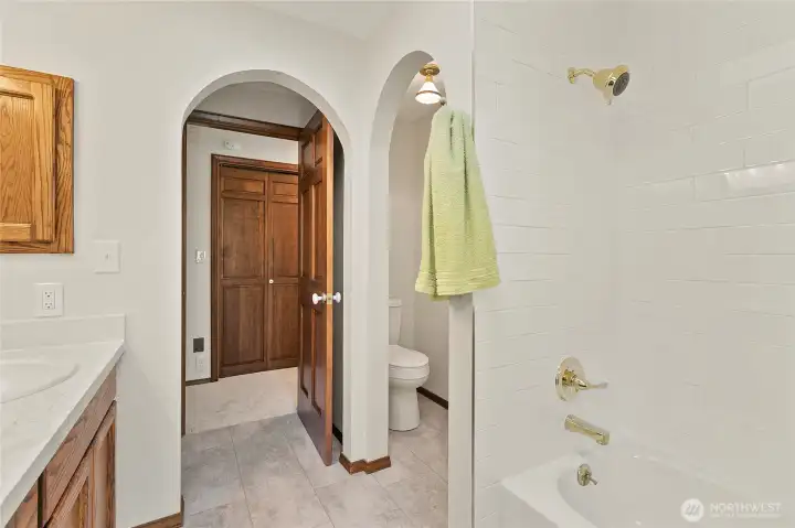 Upstairs Secondary Bathroom Upstairs Secondary Bathroom
