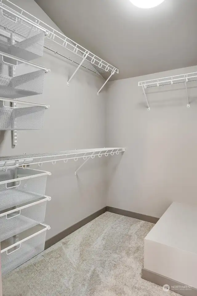 EVERY bedroom in this home has a walk-in closet! This one is off of the primary bedroom.