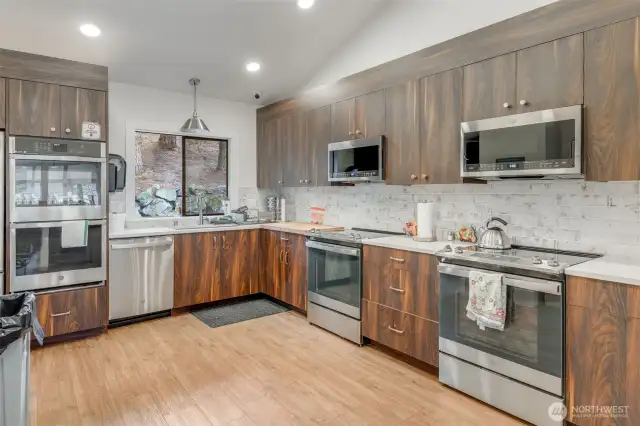 Community center kitchen area
