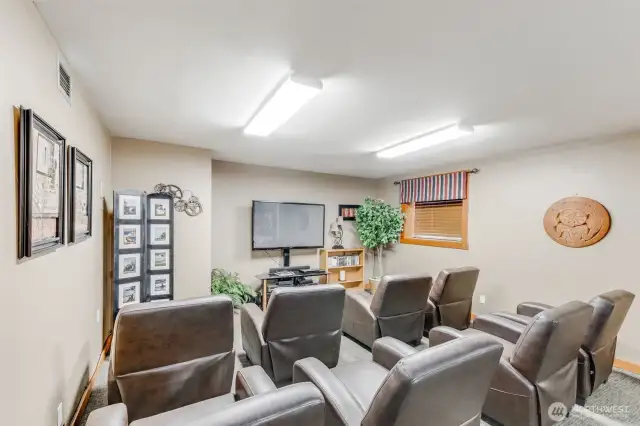 Community movie room