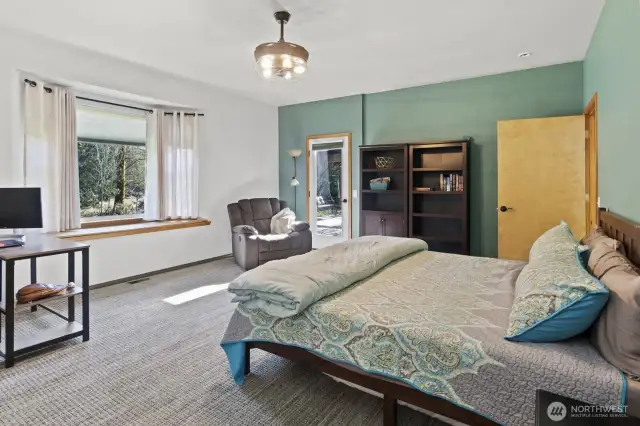 Primary suite to one side of home, very generous in size (see houseplans)