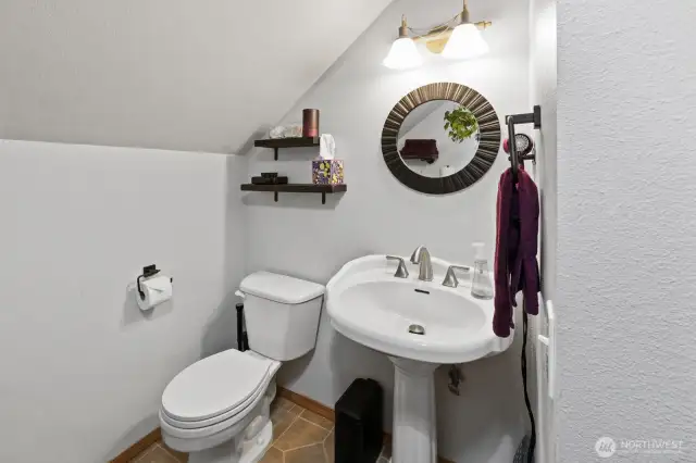 Upstairs 1.5 bath